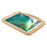 For iPad 9.7-inch (2018) / (2017) Silicone Case with Handle 360 Degree Rotating Kickstand Protective Cover Capybara Pattern - 7