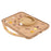 For iPad (2025) / 10.9 (2022) Silicone Case with Handle 360 Degree Rotating Kickstand Protective Cover Capybara Pattern - 5