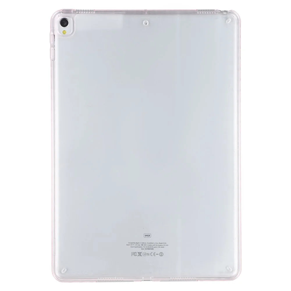 Tablet Case For iPad 10.2 (2021)  /  (2020)  /  (2019)  /  Air 10.5 inch (2019) Flexible TPU + Acrylic Shockproof Protective Cover - Pink - 3