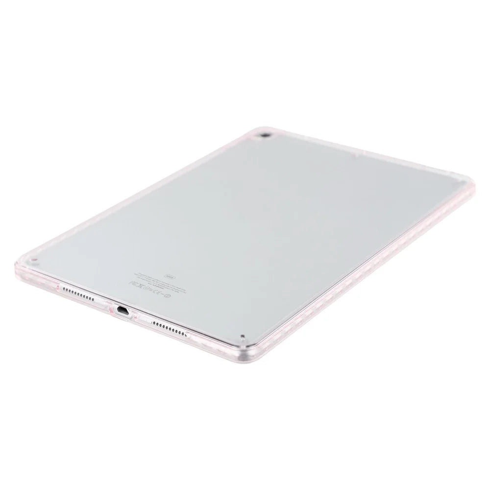 Tablet Case For iPad 10.2 (2021)  /  (2020)  /  (2019)  /  Air 10.5 inch (2019) Flexible TPU + Acrylic Shockproof Protective Cover - Pink - 4