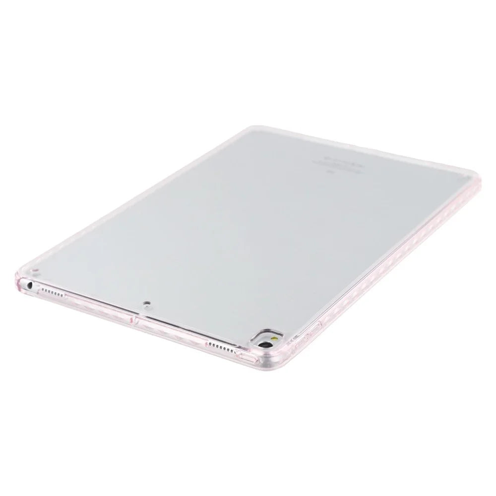 Tablet Case For iPad 10.2 (2021)  /  (2020)  /  (2019)  /  Air 10.5 inch (2019) Flexible TPU + Acrylic Shockproof Protective Cover - Pink - 5