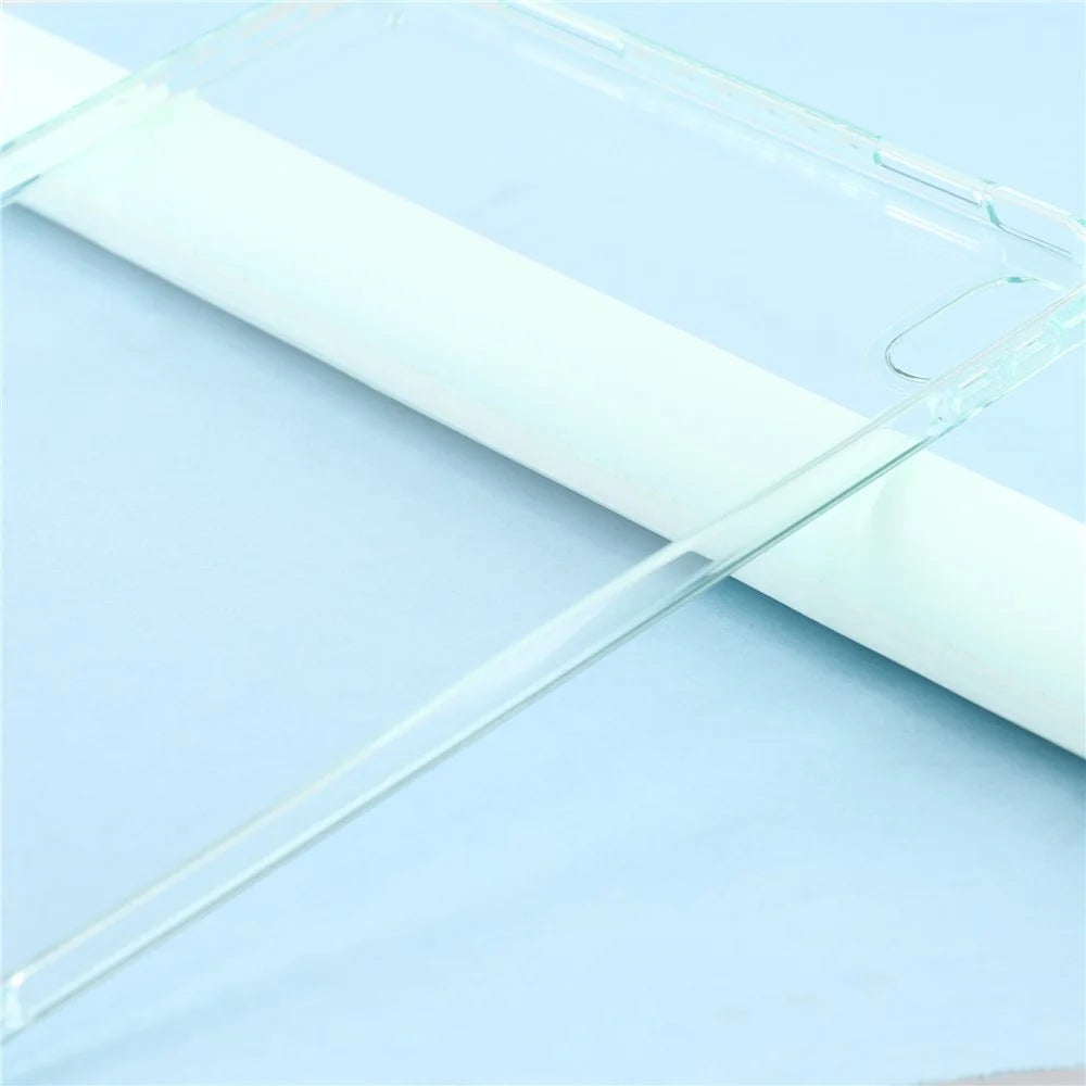 For iPad (2025) / 10.9 (2022) Case Flexible TPU + Acrylic Tablet Shockproof Protective Cover - Light Green - 5