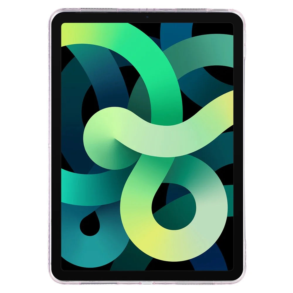 Tablet Case For iPad Air 11 (2026) / (2025) / (2024) / Air (2022) / (2020) / Pro 11 (2022) TPU + Acrylic Shockproof Cover with Lens Frames - Pink - 2