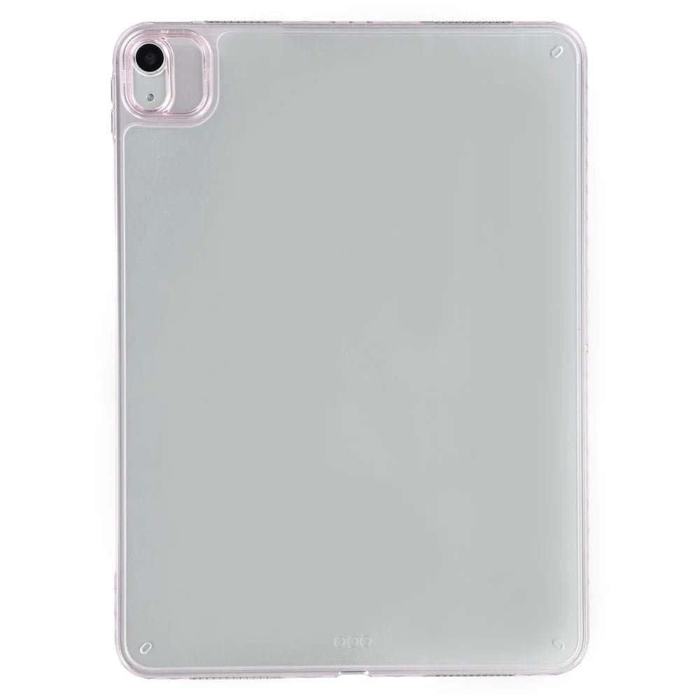 Tablet Case For iPad Air 11 (2026) / (2025) / (2024) / Air (2022) / (2020) / Pro 11 (2022) TPU + Acrylic Shockproof Cover with Lens Frames - Pink - 3