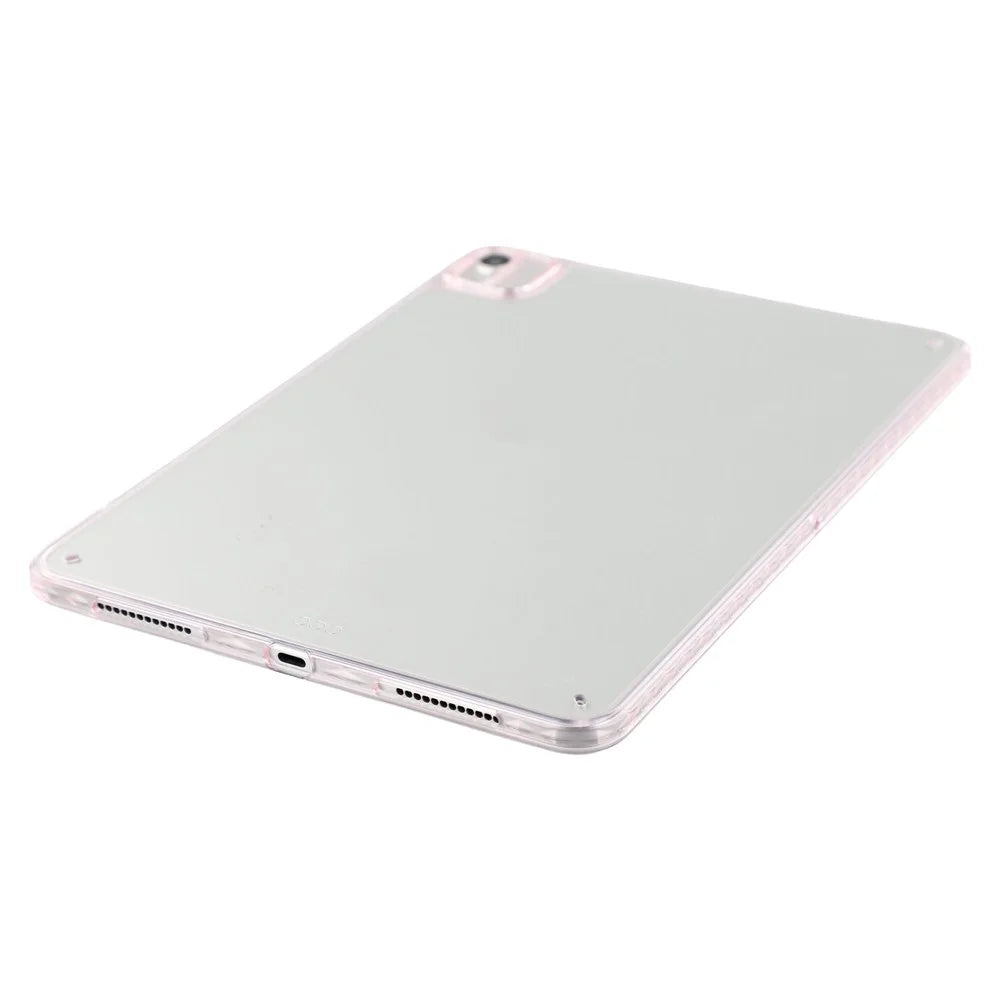 Tablet Case For iPad Air 11 (2026) / (2025) / (2024) / Air (2022) / (2020) / Pro 11 (2022) TPU + Acrylic Shockproof Cover with Lens Frames - Pink - 4