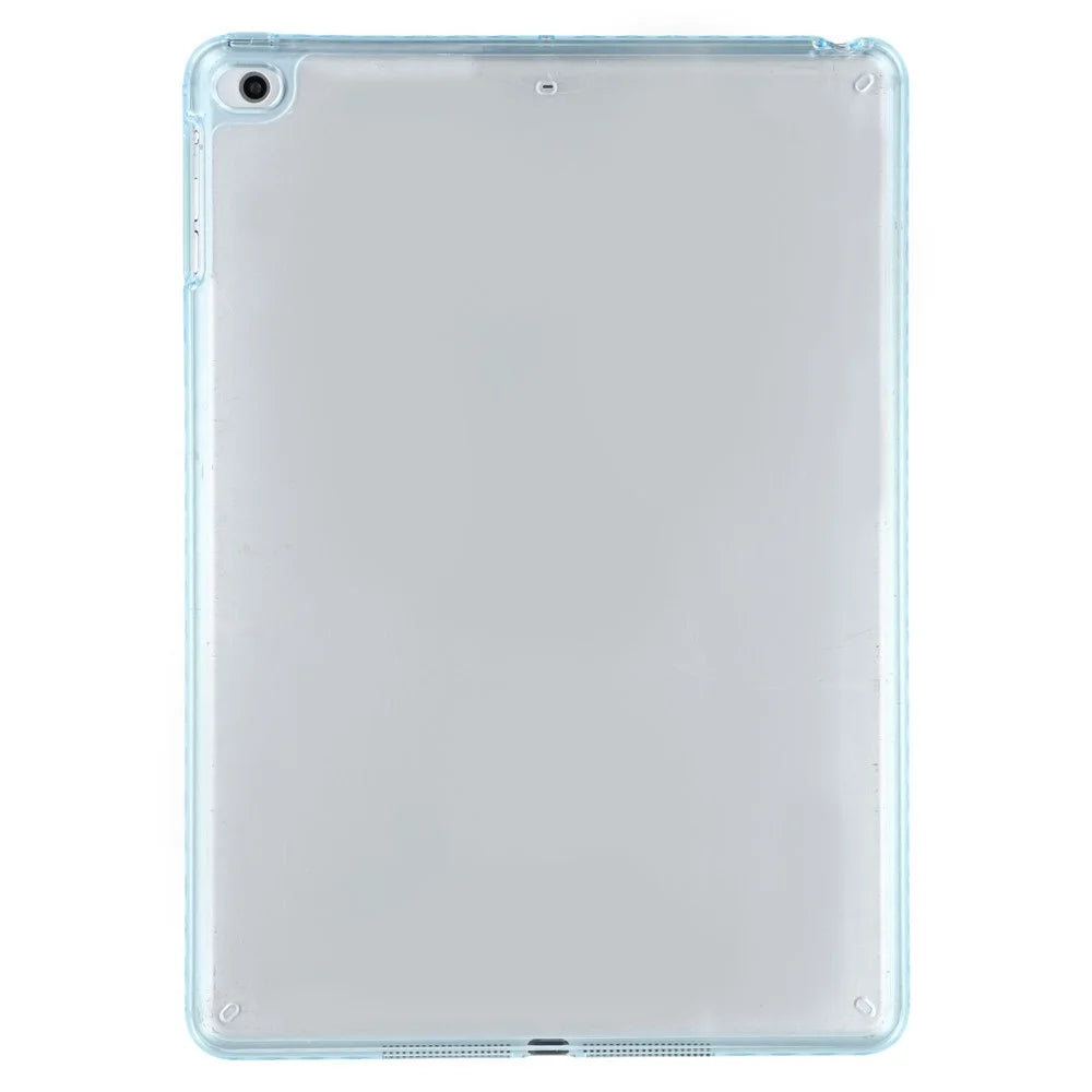 Tablet Case For iPad 9.7-inch (2018)  /  (2017)  /  Air (2013)  /  Air 2 Flexible TPU + Acrylic Shockproof Protective Cover - Baby Blue - 3