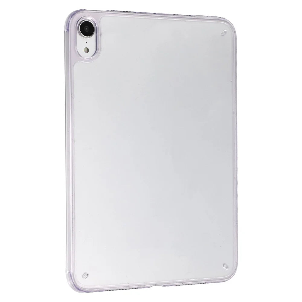 For iPad mini (2024)  /  (2021) Case Flexible TPU + Acrylic Tablet Shockproof Protective Cover - Purple - 1
