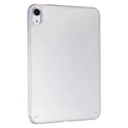 For iPad mini (2024)  /  (2021) Case Flexible TPU + Acrylic Tablet Shockproof Protective Cover - Purple - 1