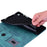 For Samsung Galaxy Tab S10 FE+ Case Flip Stand Leather Phone Cover Cherry Blossom Cat Imprinted - Green - 4
