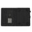 Universal 10-inch Tablet Case Honeycomb Printed Leather Tablet Cover with Card Slot - Black - 2