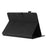 Universal 8-inch Tablet Case Honeycomb Printed Leather Tablet Cover with Card Slot - Black - 3