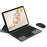 For Honor Pad X9 Pro Leather Case + Touchpad Bluetooth-Compatible Keyboard with Backlit - 3
