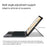 For Honor Pad X9 Pro Leather Case + Touchpad Bluetooth-Compatible Keyboard with Backlit - 4