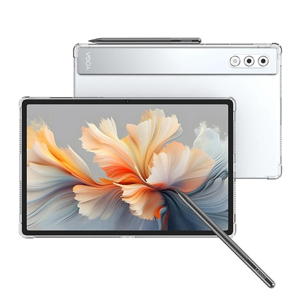 For Lenovo Yoga Tab Plus Case Four Corner Shockproof Clear Tablet TPU Cover - 2