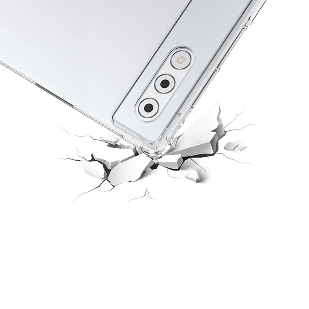 For Lenovo Yoga Tab Plus Case Four Corner Shockproof Clear Tablet TPU Cover - 4