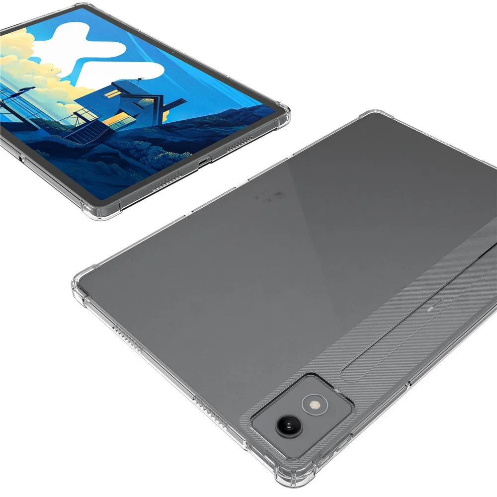 For Lenovo Xiaoxin Pad Pro 12.7 (2025) TB373FU  /  TB375FC Case Four Corner Shockproof Clear Tablet TPU Cover - 4