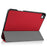 For iPad Air 11 (2026) / (2025) / (2024) Stand Case Shock-Absorbent Leather Tablet Cover with Pen Slot - Red - 2