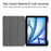 For iPad Air 11 (2026) / (2025) / (2024) Stand Case Shock-Absorbent Leather Tablet Cover with Pen Slot - Red - 4