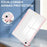 For iPad Air 13 (2026) / (2025) / (2024) Case Clear Acrylic Leather Tablet Cover Support Auto Sleep / Wake - Pink - 7