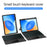 For Huawei Hi MatePad 11.5 2024 Leather Case + Bluetooth-Compatible Keyboard with Backlight Trackpad - 4