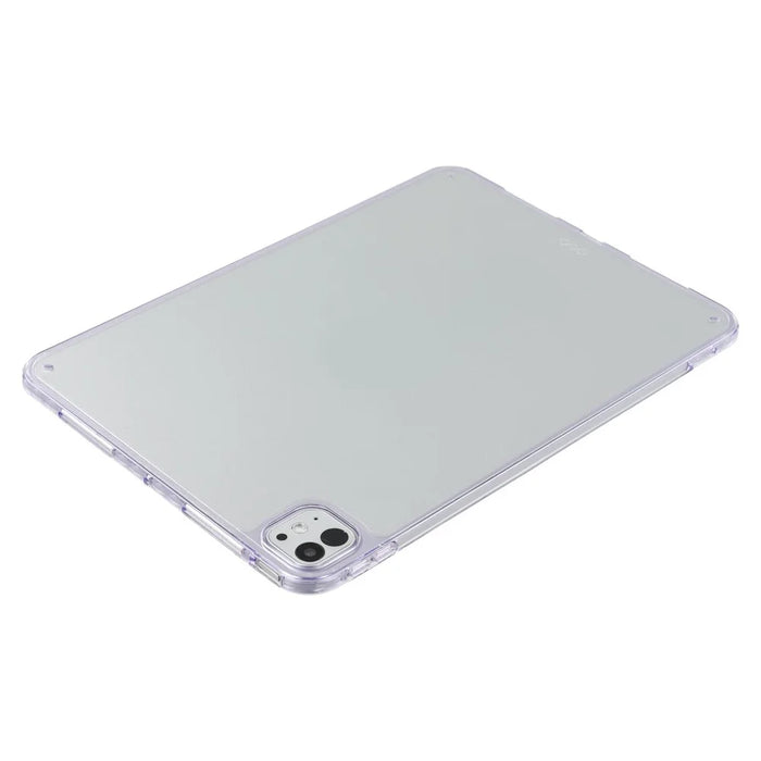 For iPad Pro 11 (2025) / 11 (2024) Case Flexible TPU + Acrylic Tablet Shockproof Protective Cover - Purple - 3