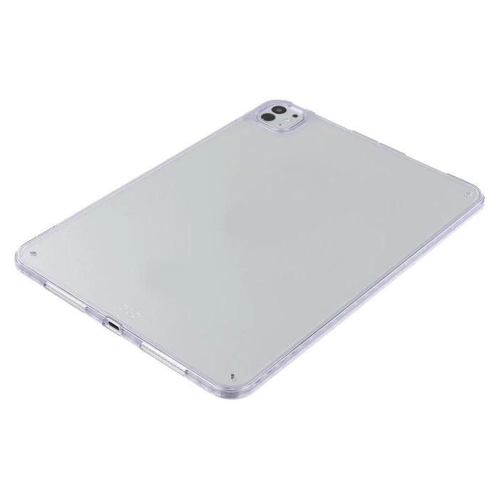 For iPad Pro 11 (2025) / 11 (2024) Case Flexible TPU + Acrylic Tablet Shockproof Protective Cover - Purple - 4