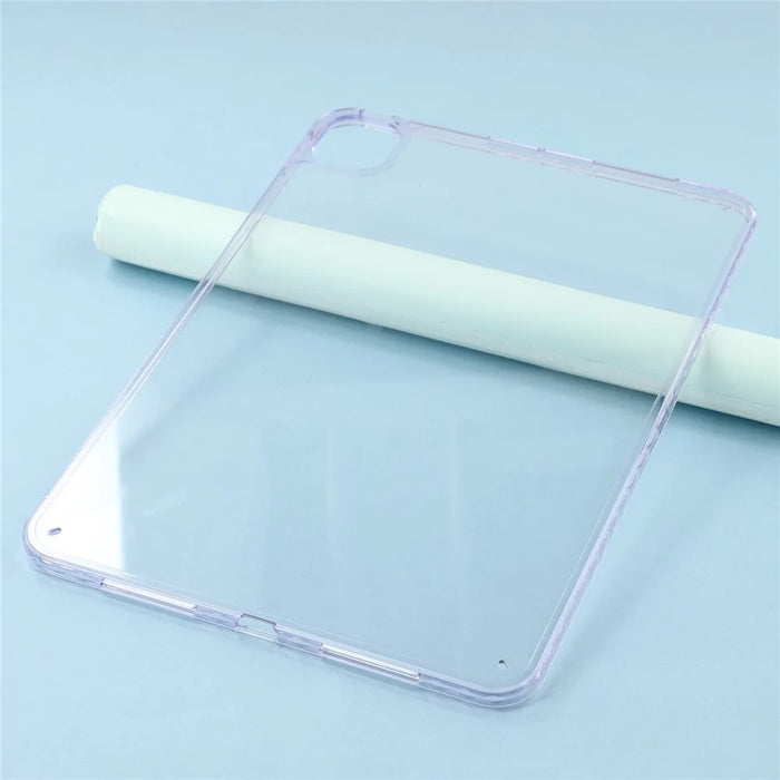 For iPad Pro 11 (2025) / 11 (2024) Case Flexible TPU + Acrylic Tablet Shockproof Protective Cover - Purple - 5