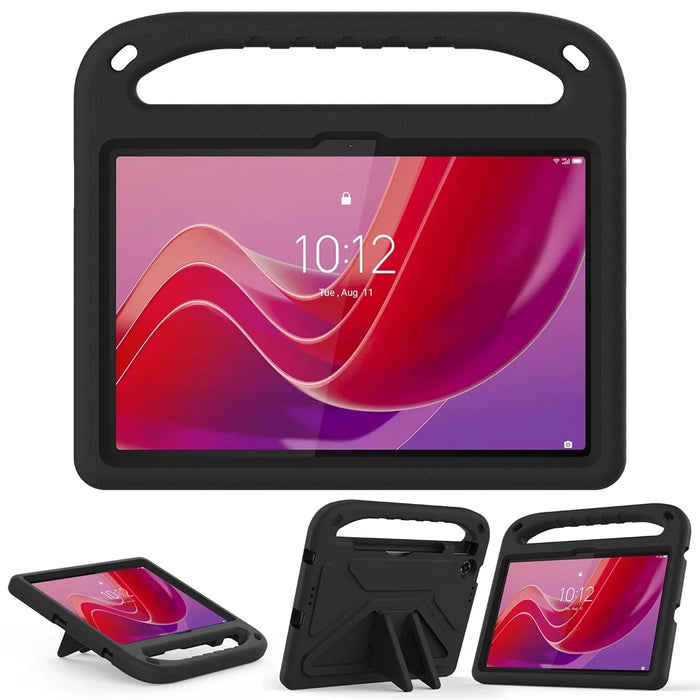 For Lenovo Tab TB311FU Case Hand Grip Kickstand Tablet EVA Cover - Black - 2