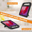 For Lenovo Tab TB311FU Case Hand Grip Kickstand Tablet EVA Cover - Black - 3