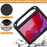 For Lenovo Tab TB311FU Case Hand Grip Kickstand Tablet EVA Cover - Black - 5