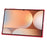 For Samsung Galaxy Tab S9 Ultra  /  S8 Ultra Clear Case 3 in 1 PC + TPU Shockproof Tablet Cover - Red - 2