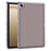 For Samsung Galaxy Tab A9 Clear Case 3 in 1 PC + TPU Shockproof Tablet Cover - Black - 1