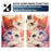 For iPad Pro 11 (2025) / 11 (2024) Tablet Case Litchi Texture Pattern Printing Leather Cover Auto Sleep  /  Wake with Card Holder - Two Cats - 4
