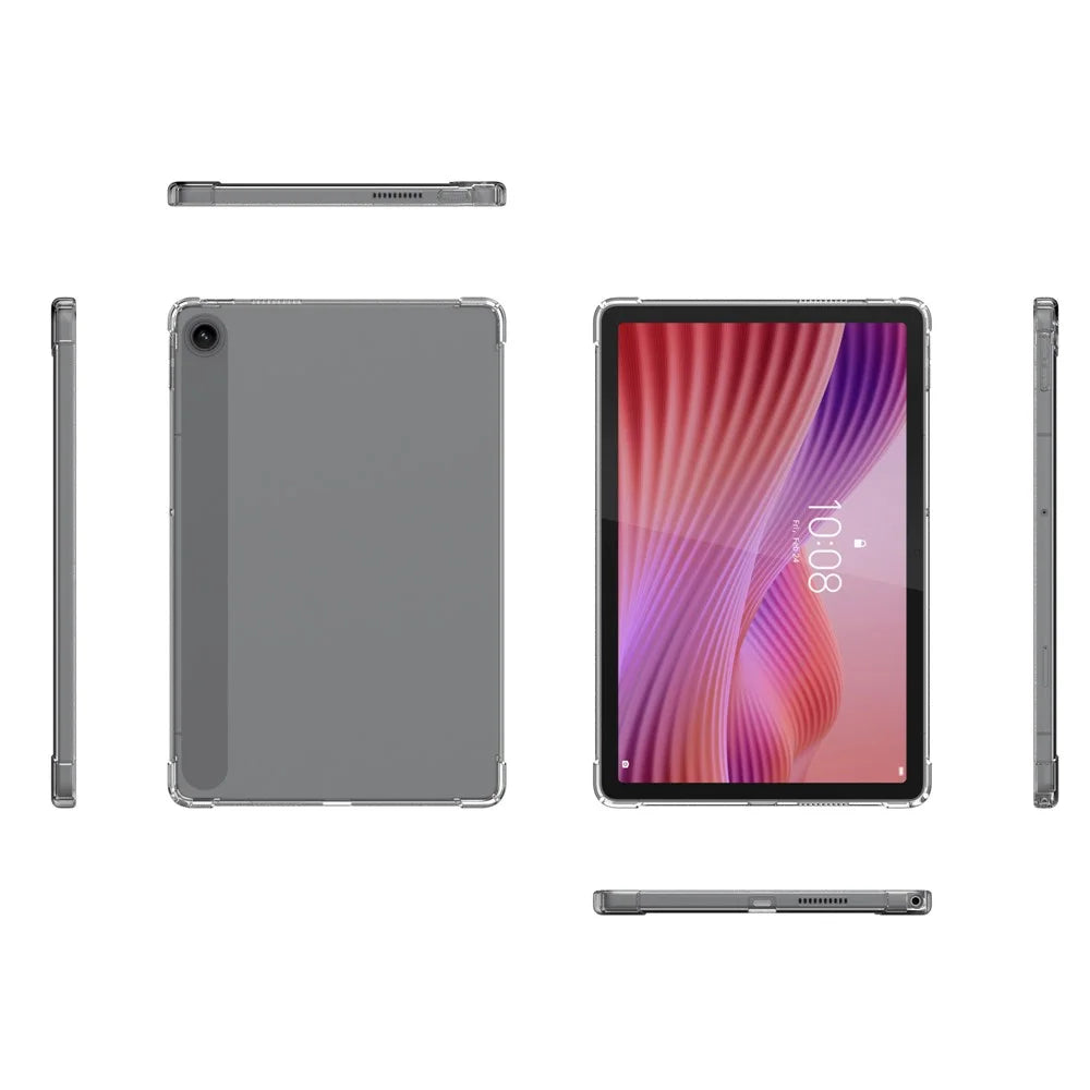 For Lenovo Tab TB311FU Case Four Corner Shockproof Clear Tablet TPU Cover - 6