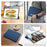 DUX DUCIS For Lenovo Yoga Tab Plus Case  Domo Series Tri-fold Stand PU Leather Protective Tablet Cover - Blue - 7