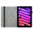 For iPad mini (2024)  /  (2021) Leather Case Pattern Printed Stand Tablet Cover with Card Slots - Lion Head - 3