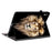 For iPad mini (2024)  /  (2021) Leather Case Pattern Printed Stand Tablet Cover with Card Slots - Lion Head - 4