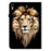For iPad mini (2024)  /  (2021) Leather Case Pattern Printed Stand Tablet Cover with Card Slots - Lion Head - 6