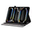 For iPad Pro 11 (2025) / 11 (2024) Leather Case Pattern Printed Stand Tablet Cover with Card Slots - Lion Head - 2