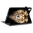 For iPad Pro 11 (2025) / 11 (2024) Leather Case Pattern Printed Stand Tablet Cover with Card Slots - Lion Head - 4