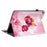 Leather Case For Samsung Galaxy Tab S10 Lite / S10 FE / S9 FE / S9 Pattern Printed Stand Tablet Cover with Card Slots - Pink Butterfly - 4