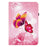 For Samsung Galaxy Tab A9+ Leather Case Pattern Printed Stand Tablet Cover with Card Slots - Pink Butterfly - 6