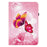 For Samsung Galaxy Tab A7 Lite 8.7-inch T220  /  T225 Leather Case Pattern Printed Stand Tablet Cover with Card Slots - Pink Butterfly - 7