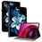 For Lenovo Tab M11 TB-330FC  /  Xiaoxin Pad 11 2024 TB-331FC Leather Case Pattern Printed Stand Tablet Cover with Card Slots - Black Orchid - 1