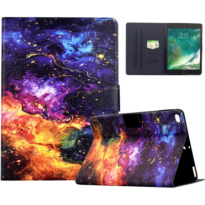 Stand Case for iPad mini (2019) 7.9 inch / 4 / 3 / 2 / Mini Pattern Printing Tablet Leather Cover with Auto Wake / Sleep - Nebula - 1