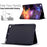 Stand Case for iPad mini (2019) 7.9 inch / 4 / 3 / 2 / Mini Pattern Printing Tablet Leather Cover with Auto Wake / Sleep - Nebula - 6