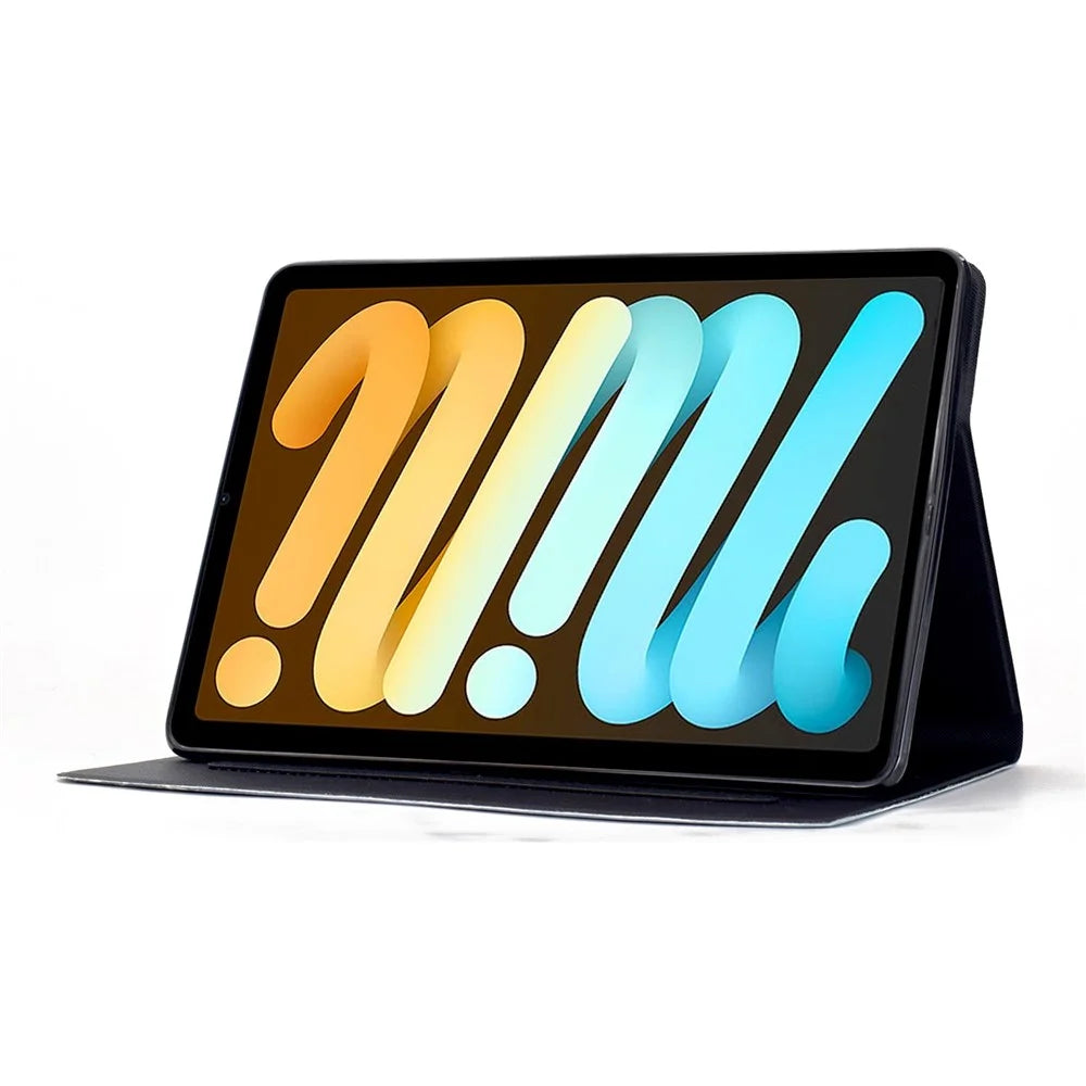Stand Case for iPad mini (2024) / (2021) Pattern Printing Tablet Leather Cover with Auto Wake / Sleep - Nebula - 3