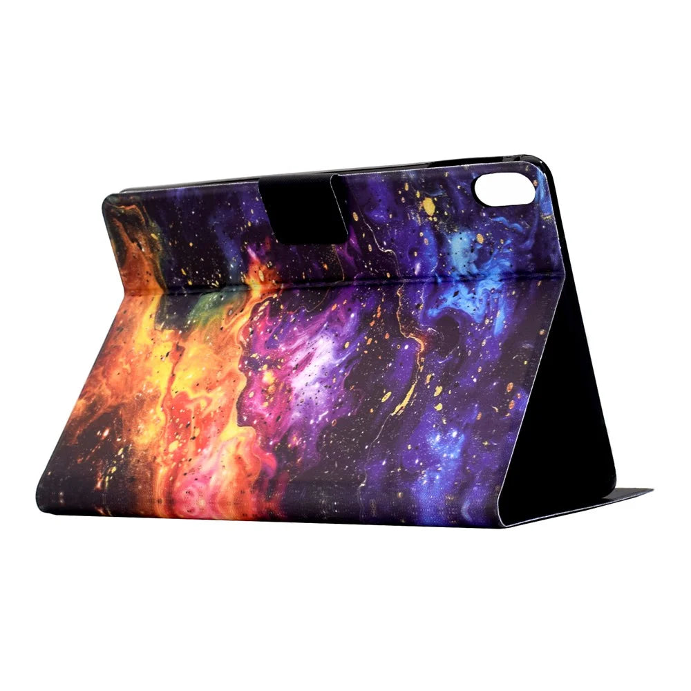 Stand Case for iPad mini (2024) / (2021) Pattern Printing Tablet Leather Cover with Auto Wake / Sleep - Nebula - 4