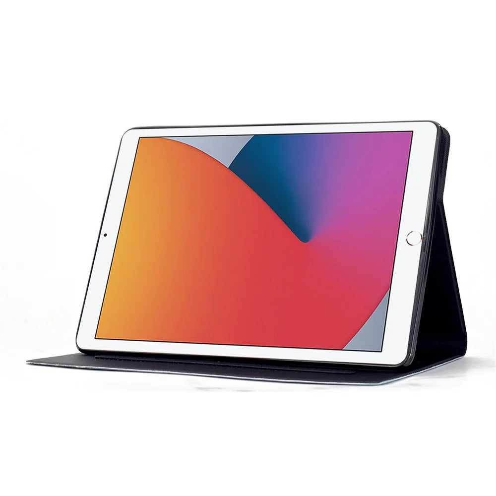 Stand Case for iPad 10.2 (2020) / (2019) / Air 10.5 inch (2019) Pattern Printing Tablet Leather Cover with Auto Wake / Sleep - Dog - 3