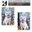Stand Case for Samsung Galaxy Tab S9 / S9 FE Pattern Printing Tablet Leather Cover with Auto Wake / Sleep - Dog - 5
